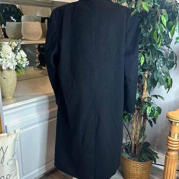 EUC Men’s Silver Cloud Italian/Bulgarian Cashmere Blend Long Casual Overcoat,46L - Picture 5 of 16